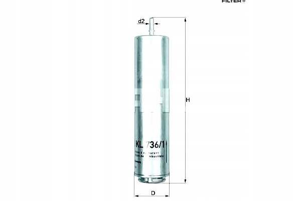 Knecht фільтр пального kne, kl 736/1d Ціна