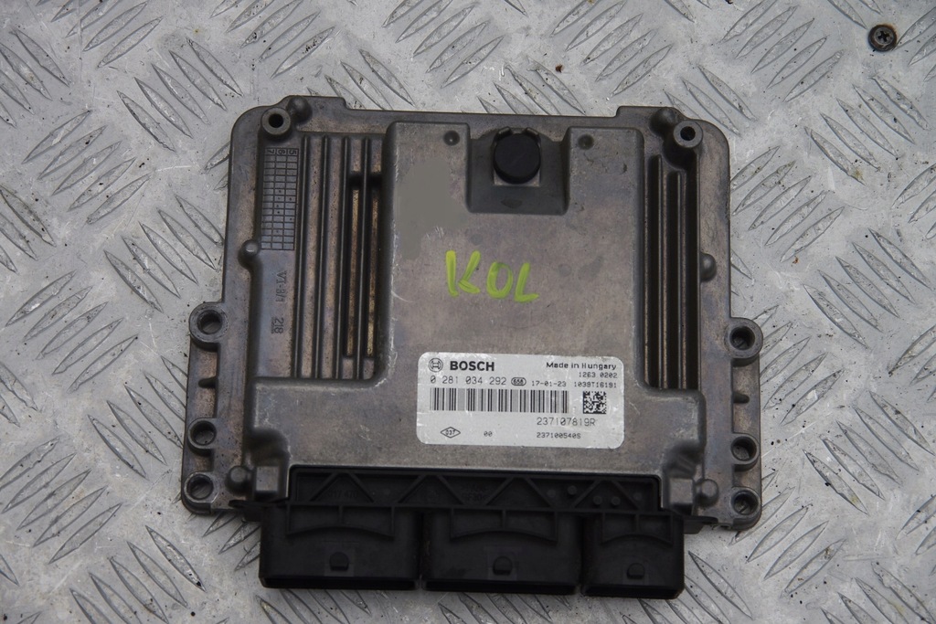 фото №1, Бортовой компьютер блок управления двигателя renault koleos ii 2.0 dci 237107819r