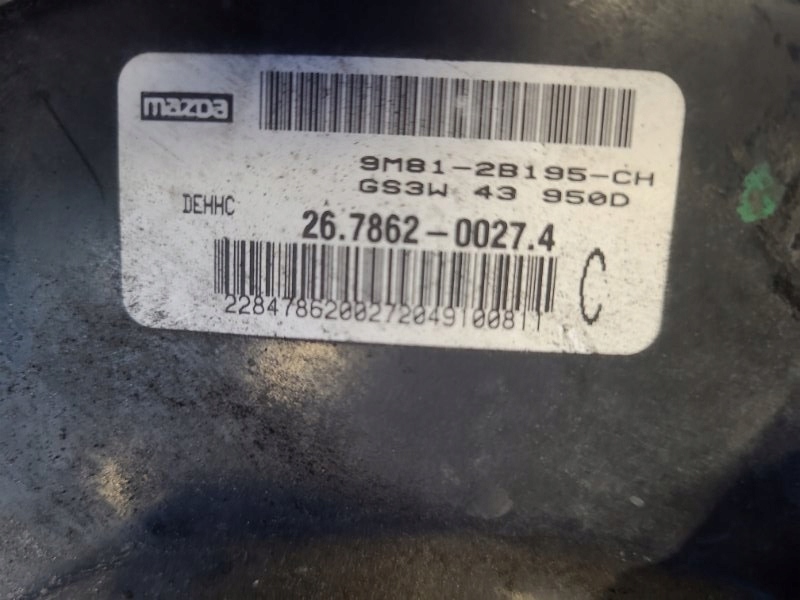 фото №4, Вакуумний підсилювач гальма mazda 6 gh 07-12 gsyl-43-80zb