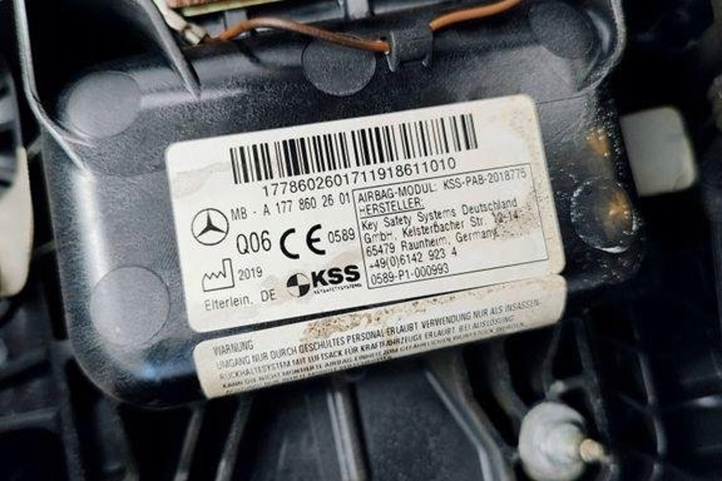 фото №11, Панель приладів приладова, панель приладів mercedes-benz a1778602601 1.95l дизель 2019