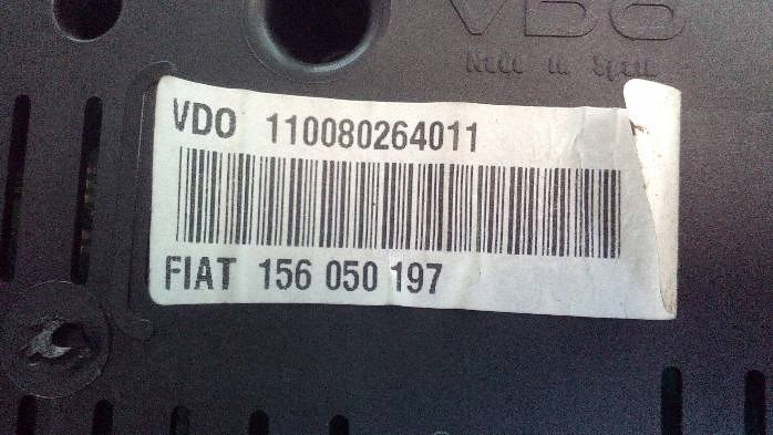 фото №7, Счетчик alfa romeo gt 1,9 jtdm 110080264011