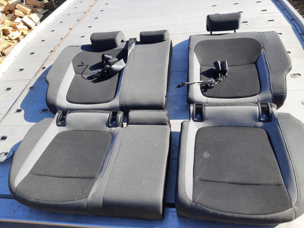 фото №1, Заднее сиденье задняя fabia iii сиденье спинка материал