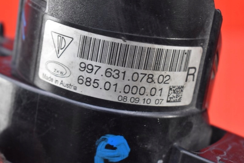 фото №7, Противотуманная фара правый перед передний led 99763107802 porsche 911 997 6 vi lift 08-13