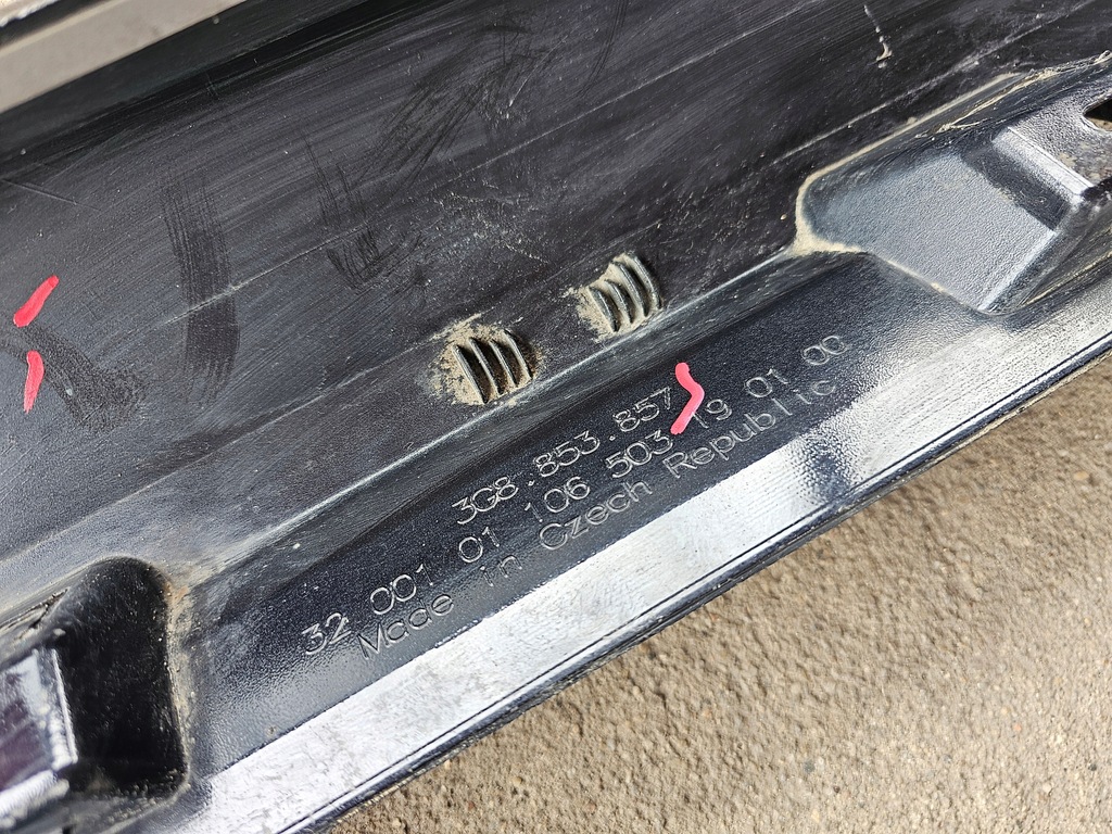 фото №10, Volkswagen atreton молдинг порог порог левая 3g8853857