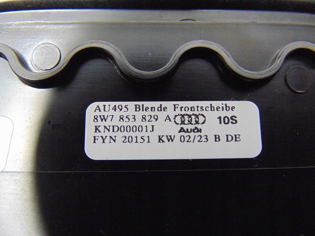 фото №15, Молдинг стекло перед audi a5 8w cabrio 8w7853829a