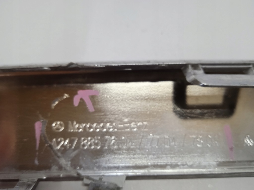 фото №5, Молдинг хром перед mercedes-benz w247 b-klasa