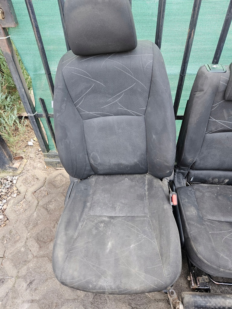 фото №8, Toyota verso 09-18 сиденья сиденья заднее сиденье van комплект