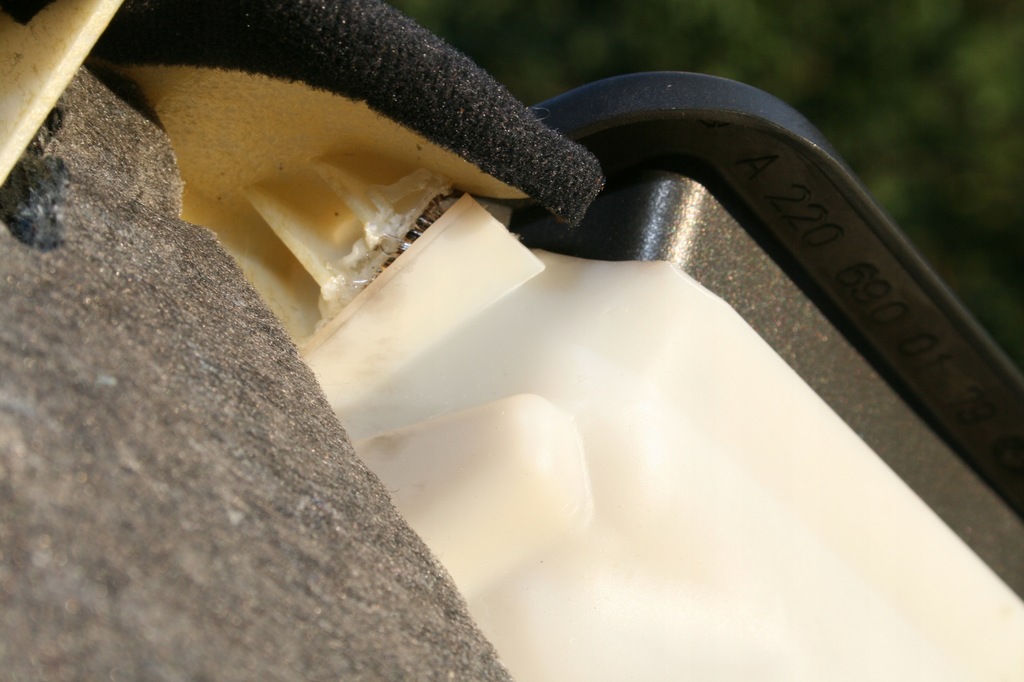 фото №14, Mercedes w220 обшивка стійка b середнього ліва