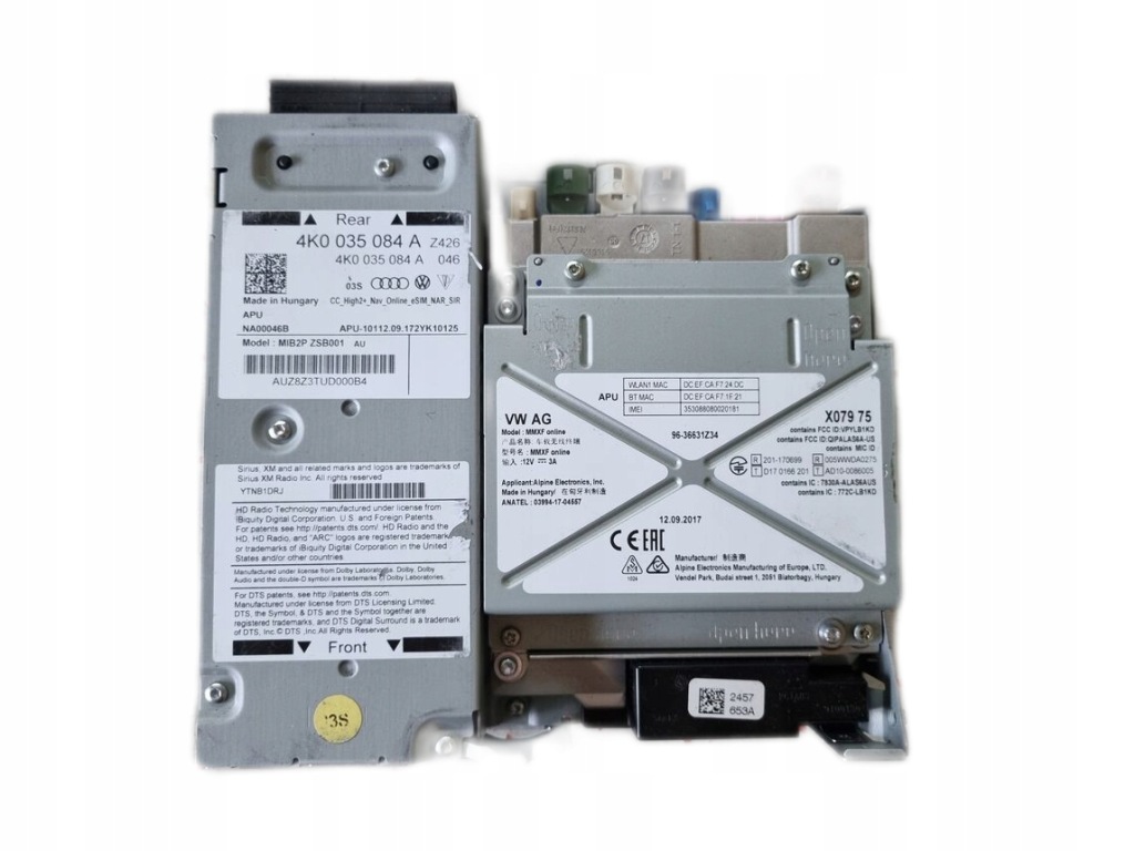 фото №1, Навігація mib2 audi a6 c8 4k0035084a dopiszę