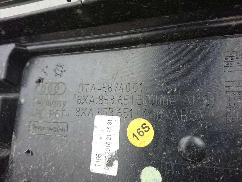 фото №16, Audi a1 8xa lift бампер передній перед