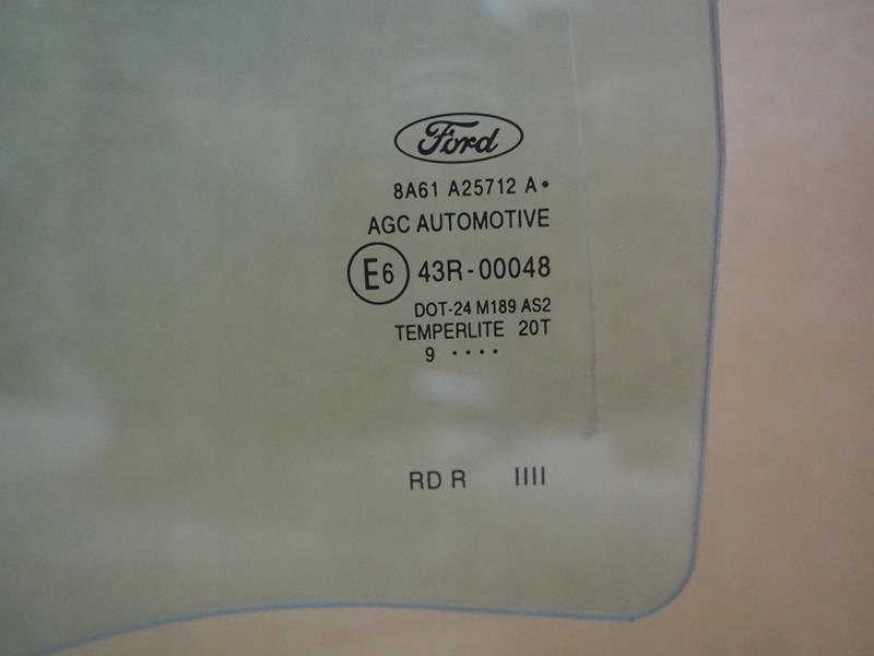 фото №2, Скло двері правий задня ford fiesta mk7 2009