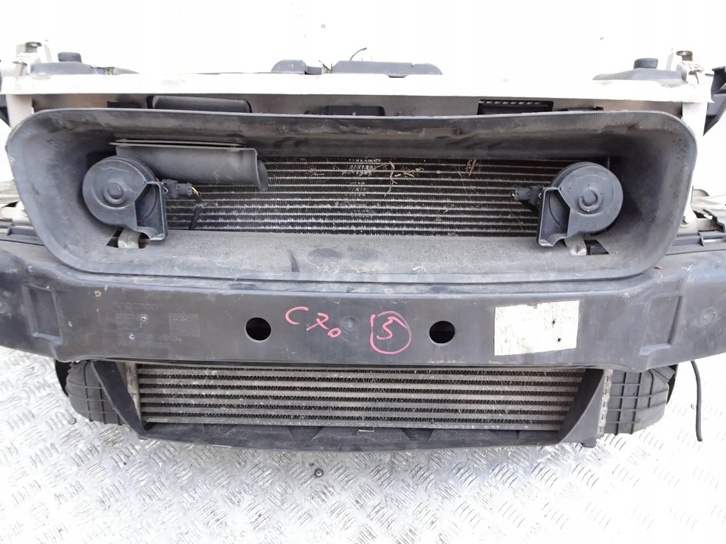 фото №6, Pas передний радиатор kpl. volvo c70 ii v50 s40 c30 2.4 d5