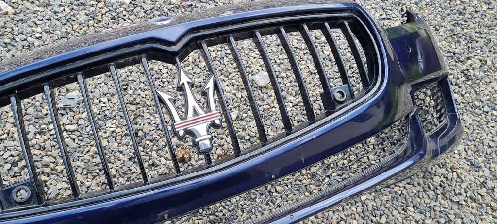 фото №12, Maserati quattroporte gts vi бампер перед передній решітка радіатора решітка радіатора pdc