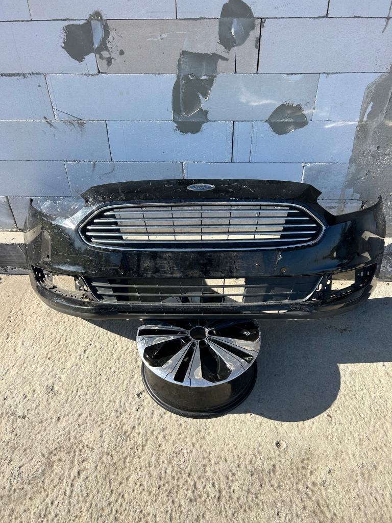 фото №1, Ford galaxy mk3 бампер передний перед чёрный przed liftingiem 15-18 спойлер