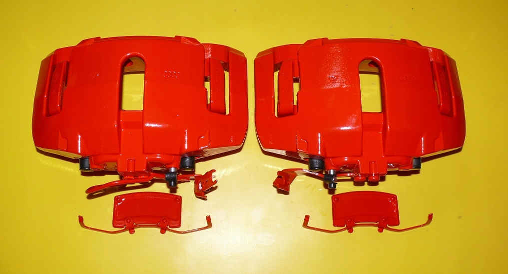 фото №9, Супорти гальмівні скоба лівий правий перед audi a6 c5 s6 4.2 360/34mm 99-04r