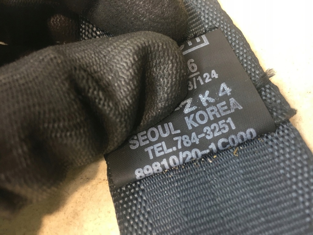 фото №5, Pas безопасности левый задняя getz 89810-1c000bj