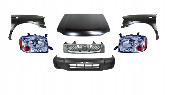 фото №1, Nissan navara d22 lift 2002-2005 kompletny перед