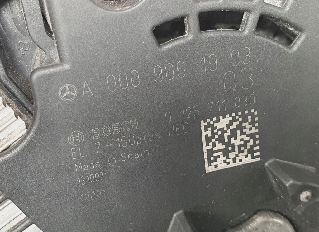 фото №7, Генератор mercedes w117 w176 w246 1.6 a0009061903