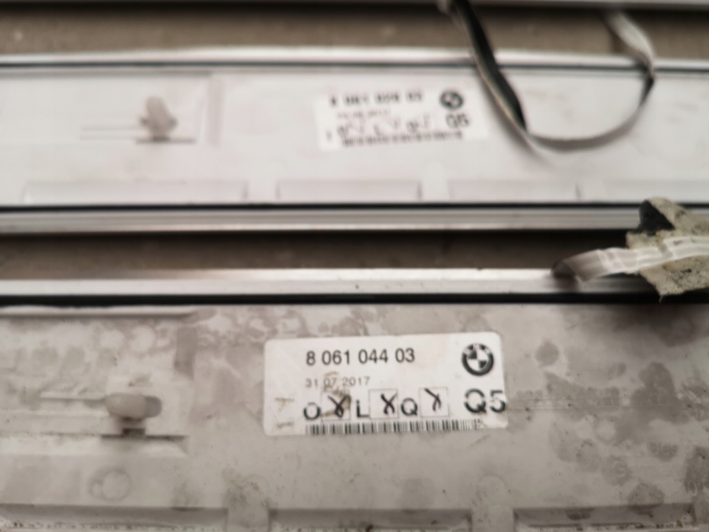 фото №15, Накладки захист поріг bmw g11 led m-pakiet