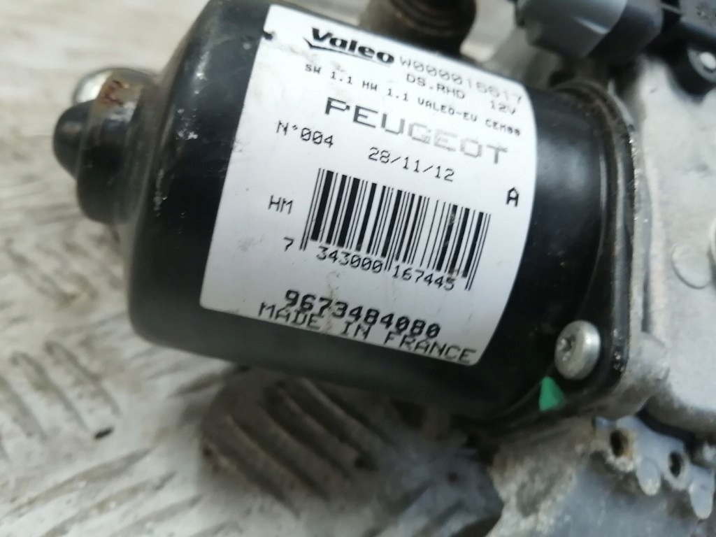 фото №7, Механизм моторчик дворник правый peugeot rcz anglik 9673484080