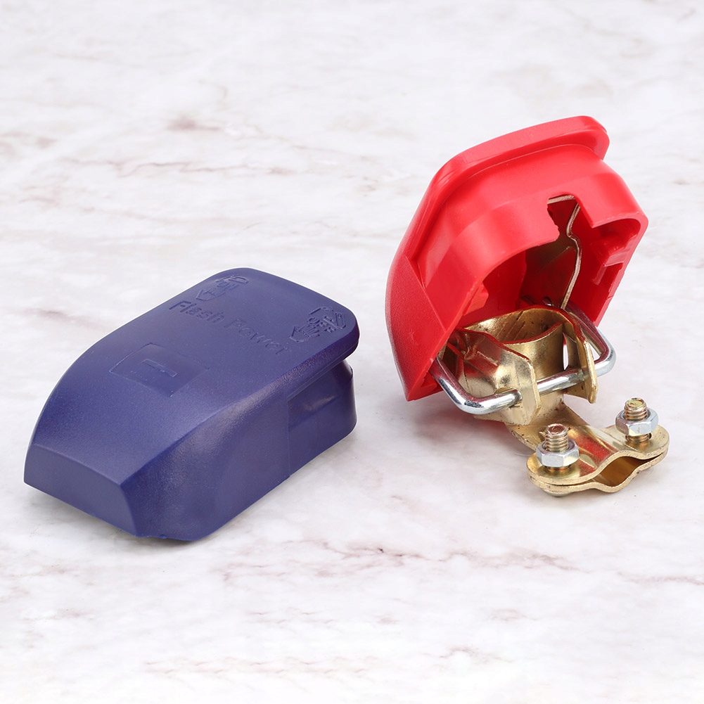 фото №14, 2 штуки клеми акумулятор самозатискні