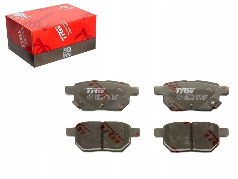 Купити Trw гальмівні колодки гальмівні lexus ct 200h zwa10_ zwa1_