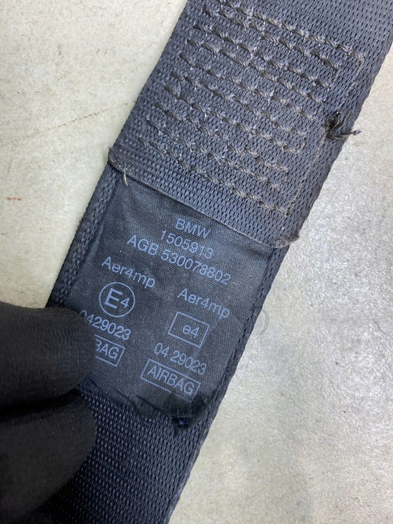 Ремень безопасности правая  перед mini cooper 1 r50 1505913 с Разборки