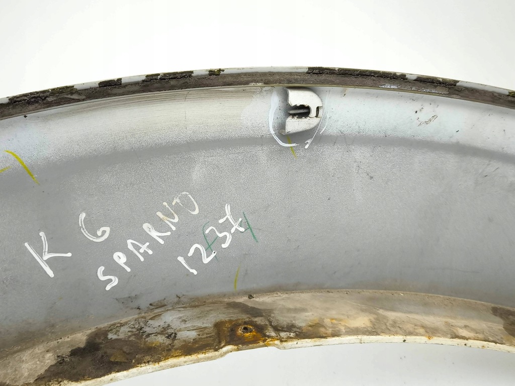 фото №6, Mitsubishi pajero 2007 левая сторона молдинг крыла заднего