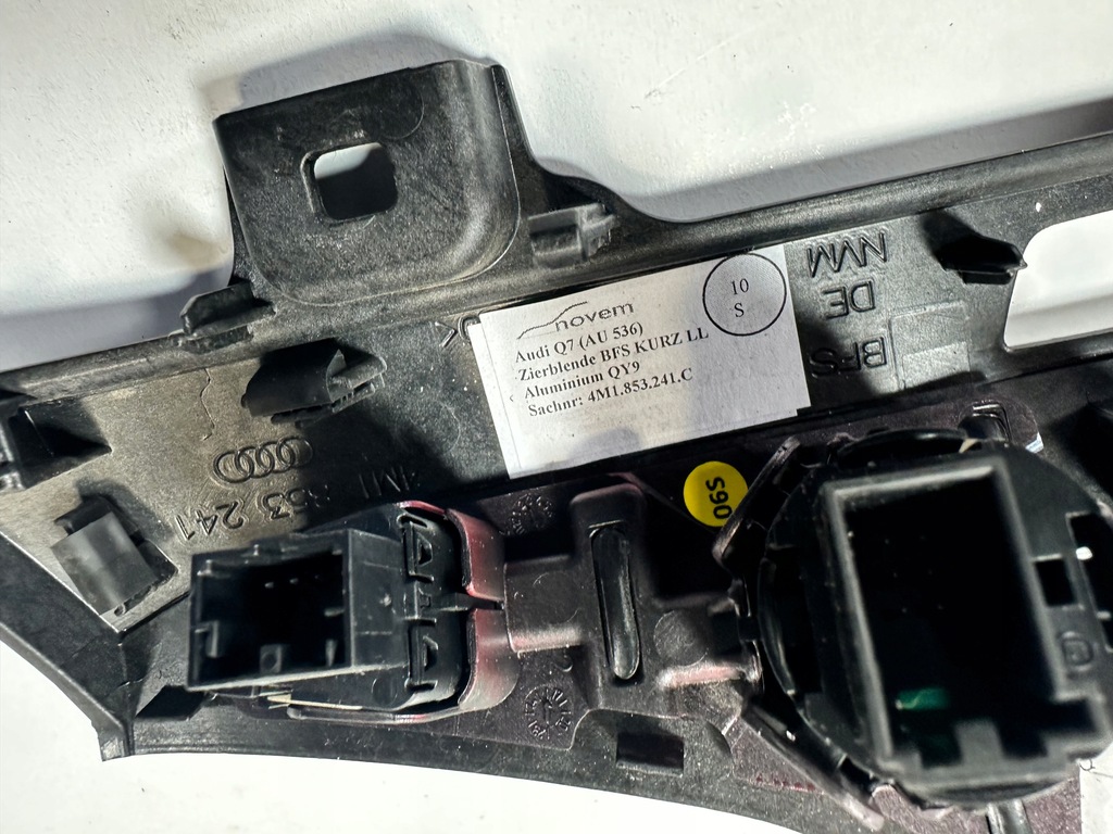 фото №8, Q7 4m sq7 dekor молдинг консолі алюміній qy9 4m1853241c 4m1853191l