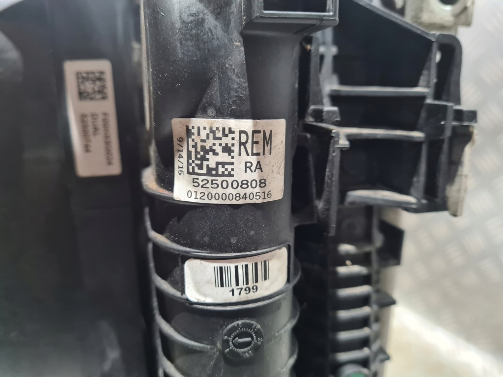 фото №11, Радіатор води інтеркулер вентилятор insignia a 2.0 turbo 250km механічна коробка передач