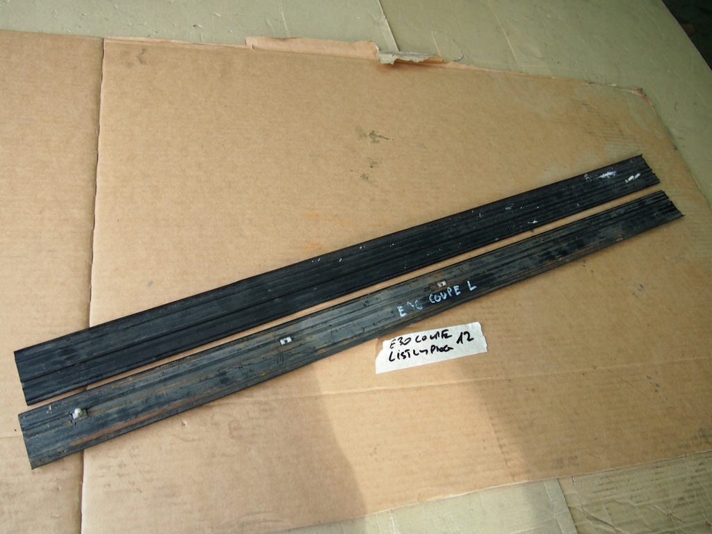 фото №6, Bmw e30 coupe cabrio накладки захист поріг 2szt p+l