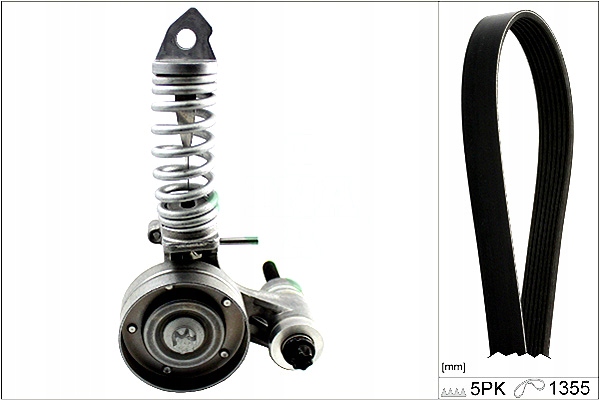 фото №2, Ina 529 0297 10 набор ремень клиновой многоручейковый