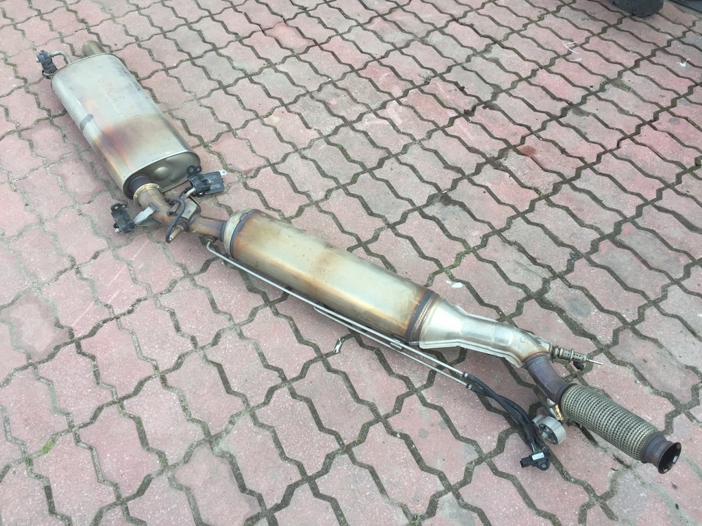 фото №1, Citroen spacetourer kompletny выхлоп катализатор