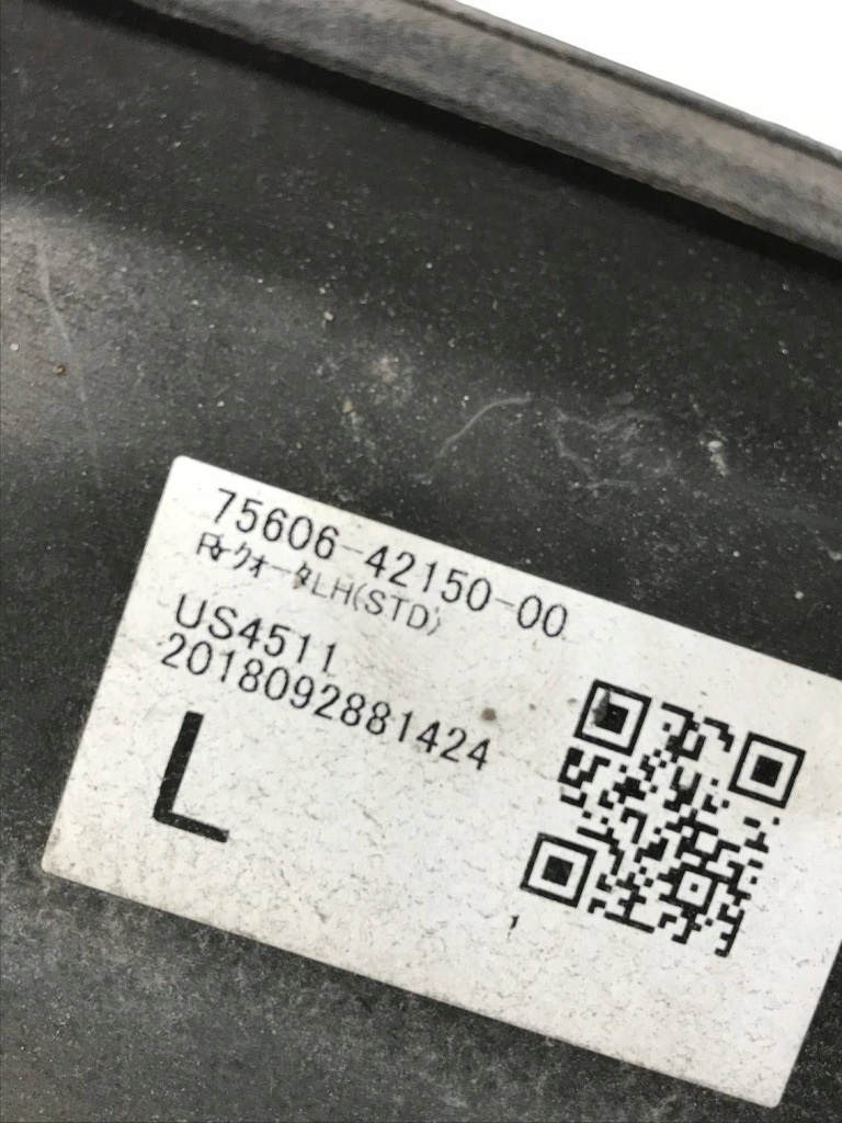 фото №9, Toyota rav4 19r молдинг крыла левая задняя 75606-42150