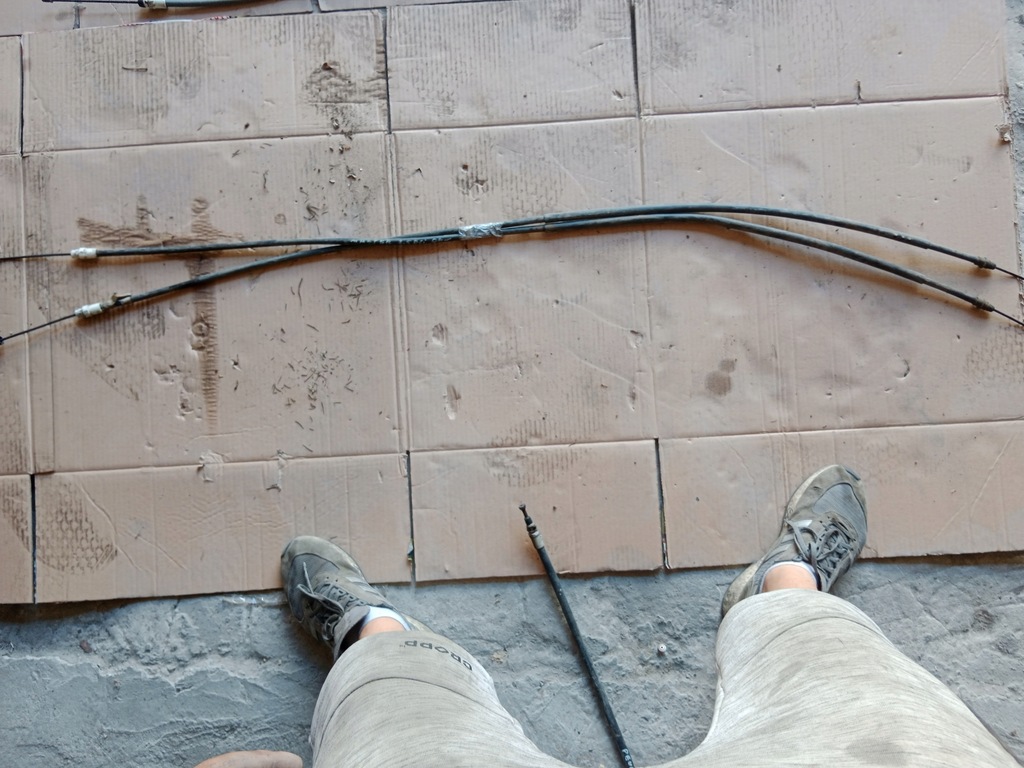 фото №1, Троси гальма ручного renault master movano ii