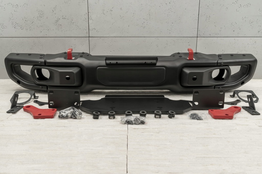 фото №4, Бампер перед сталь rubicon pdc jeep wrangler jl