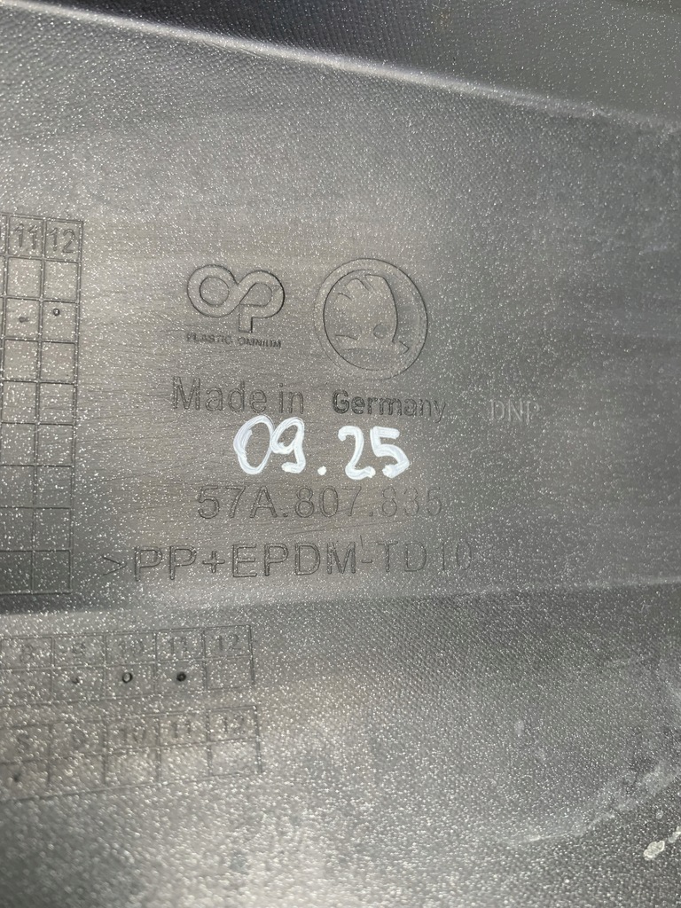 фото №6, Спойлер задній бампер skoda karoq 17r 2017 57a807835 09.25