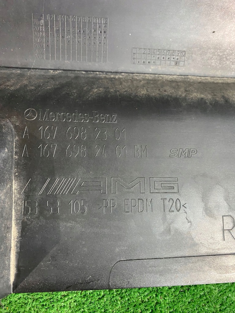 фото №6, Молдинг порог правая mercedes w167 gle amg