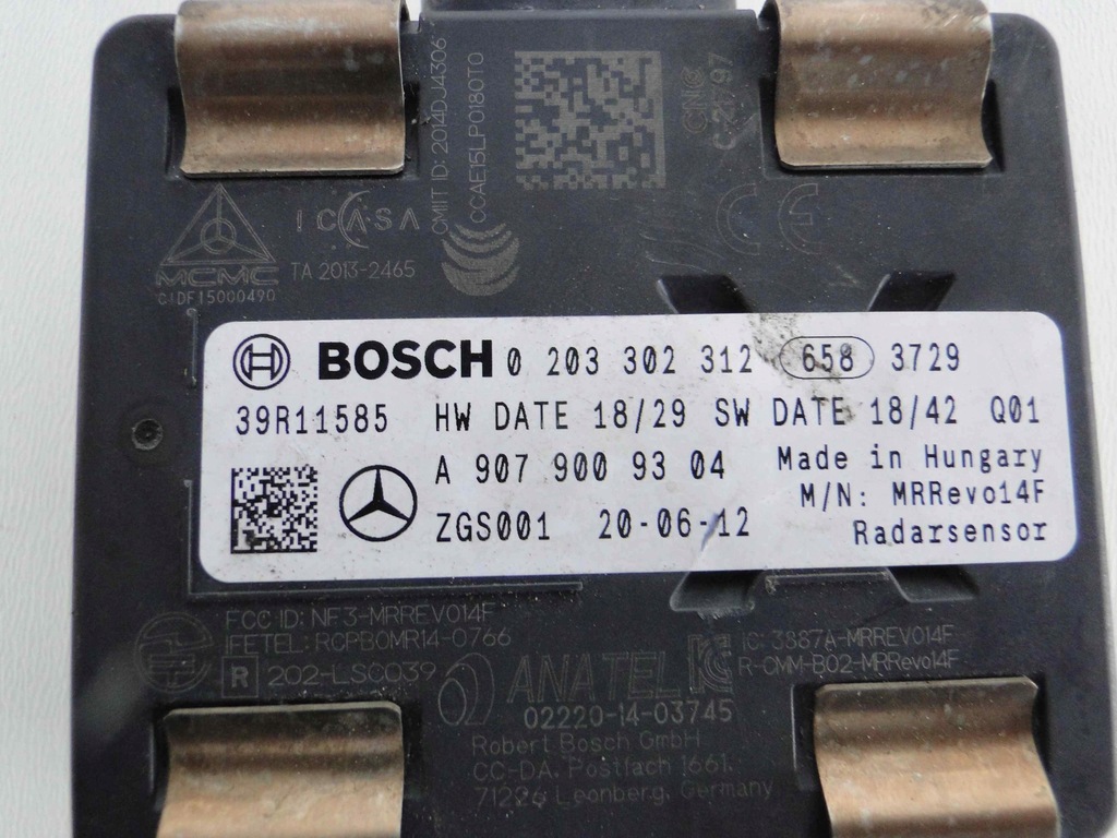 фото №4, Mercedes sprinter w910 910 радар distronic abas