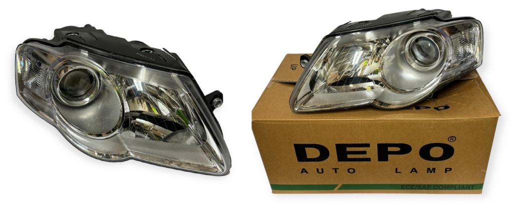 Купити Vw passat b6 2005- h7 + h7 новий фара depo комплект