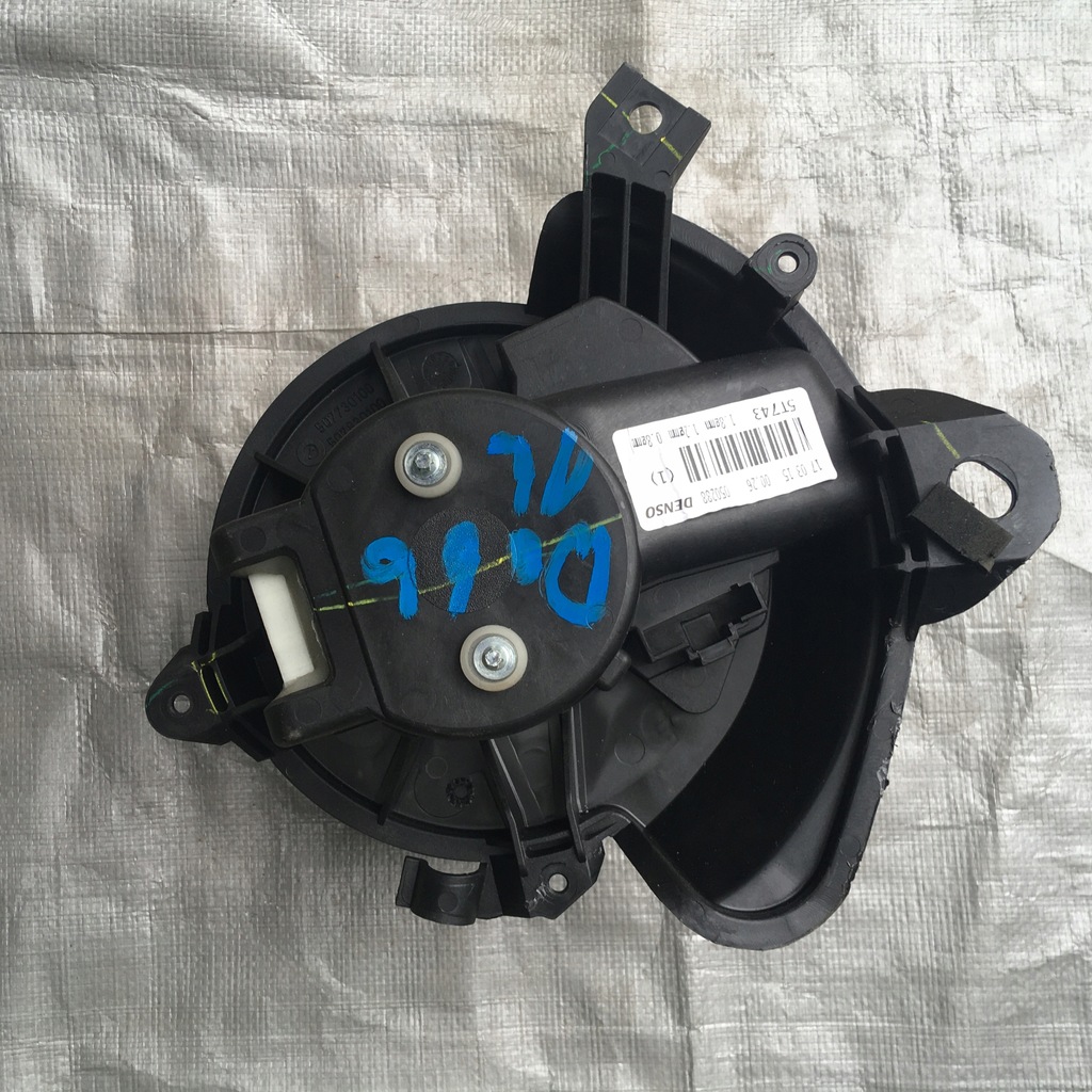 фото №5, Doblo вентилятор повітродувка обігрівача 2010-