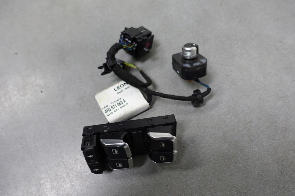 фото №1, Audi a8 s8 жгут дверь переключатель окон зеркал