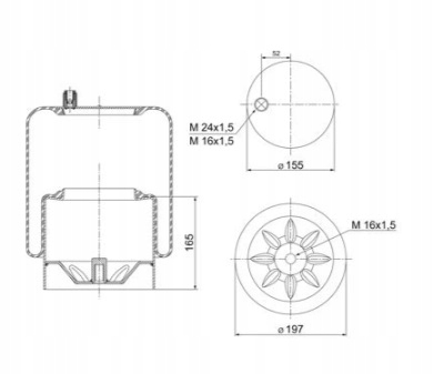 фото №3, Mercedes actros atego axor подушка 4390n łódź