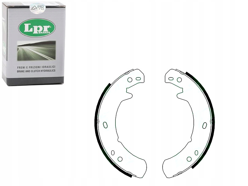 фото №1, Гальмівні колодки гальмівні kpl задня land rover 90 i defender discovery i