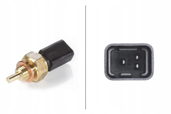 фото №2, Hella 6pt 009 107-131 датчик, температура жидкость охлаждающий