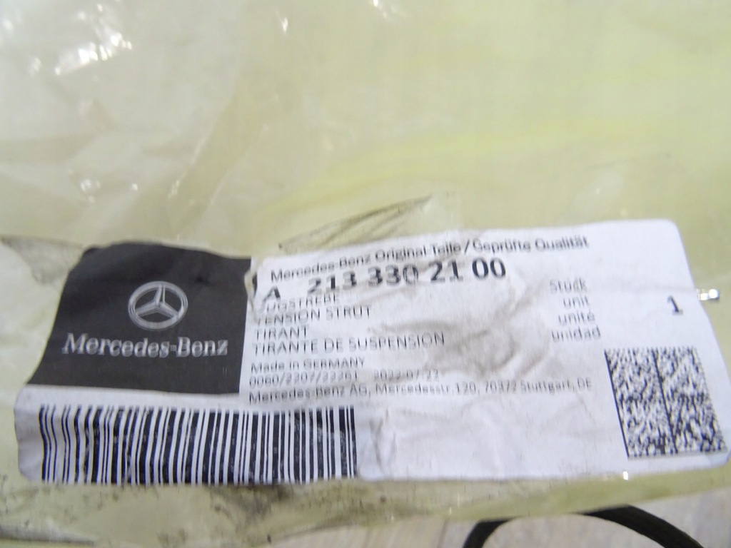 фото №9, Рычаг przed нижний левый kompletny mercedes klasa e w213 2016-2024