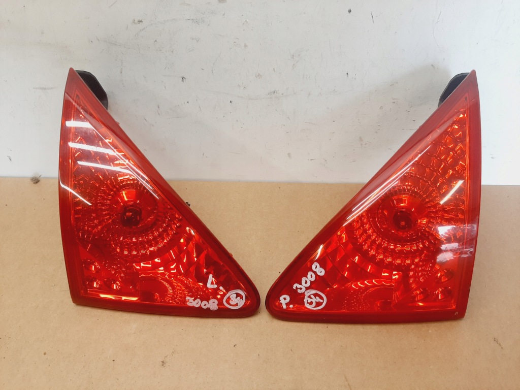 фото №13, Лампа задняя правая + левая w крышка peugeot 3008 i lata 09-12