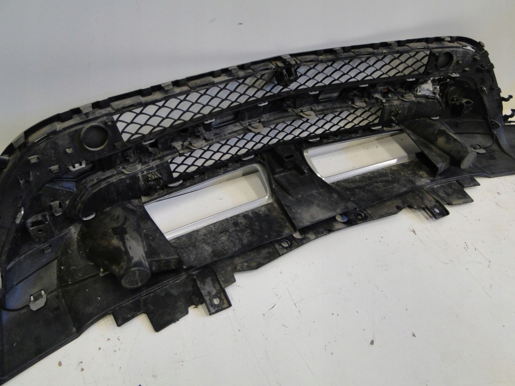 фото №13, Mercedes gls 166 x166 решітка середня нижня нижній спойлер хром