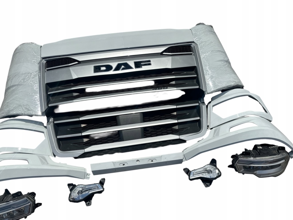 Daf xg xg+ капот решётка радиатора ветровик решётка радиатора фара лампа бампер противотуманная фара Оригинал