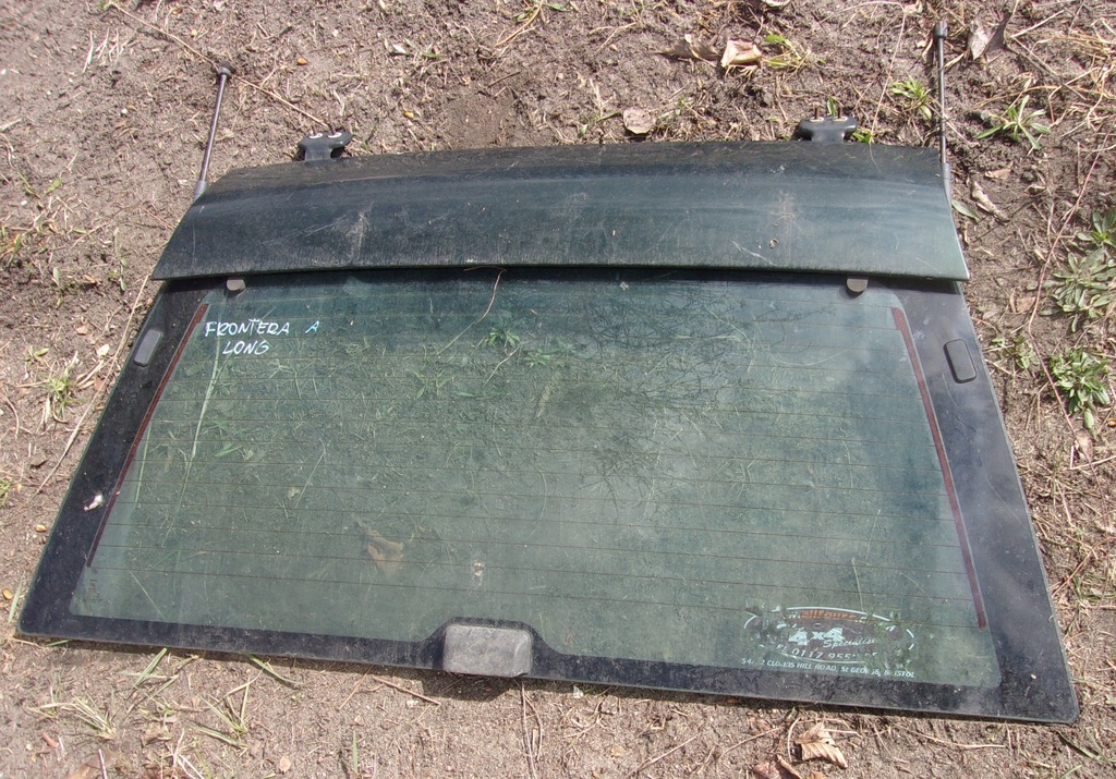 фото №1, Frontera a long стекло крышки задняя